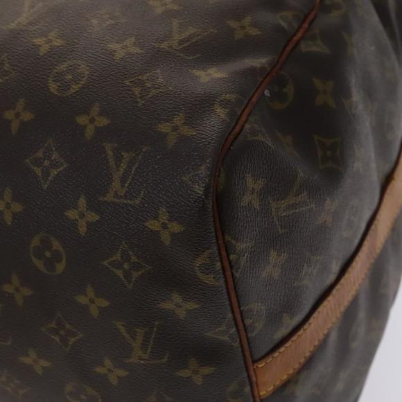 LOUIS VUITTON Monogram Keepall Bandouliere 55 Boston Bag M41414 LV Auth 113224 - Picture 10 of 16